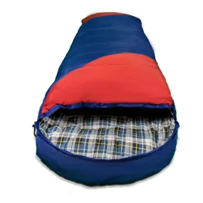 -20°C Sleeping Bag Bags Single Outdoor Camping Hiking Tent Winter Thermal Flannel