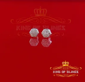 0.15ct Carat Diamond Stud Earrings for Women Sterling Silver stud for men