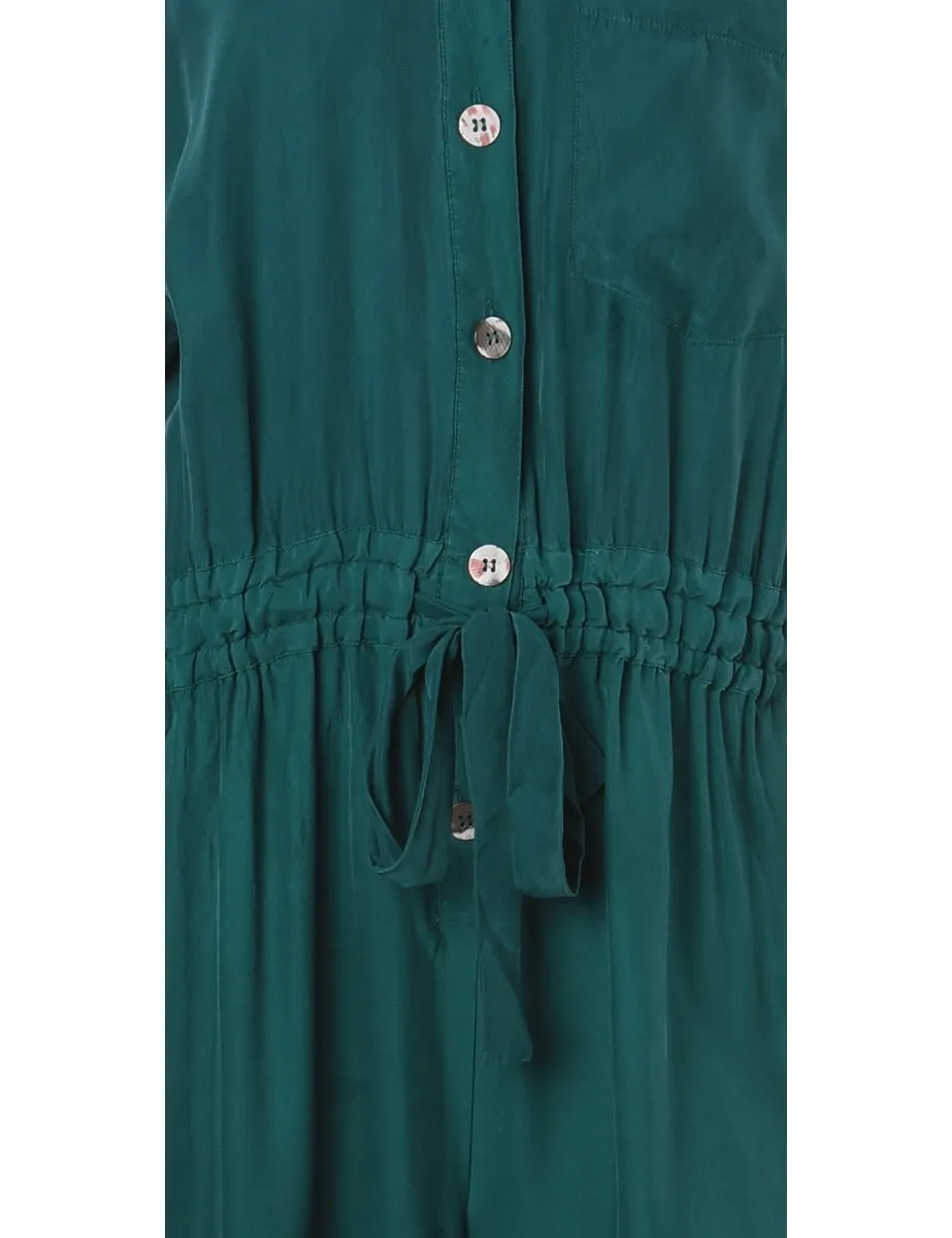 100% Silk Jumpsuit