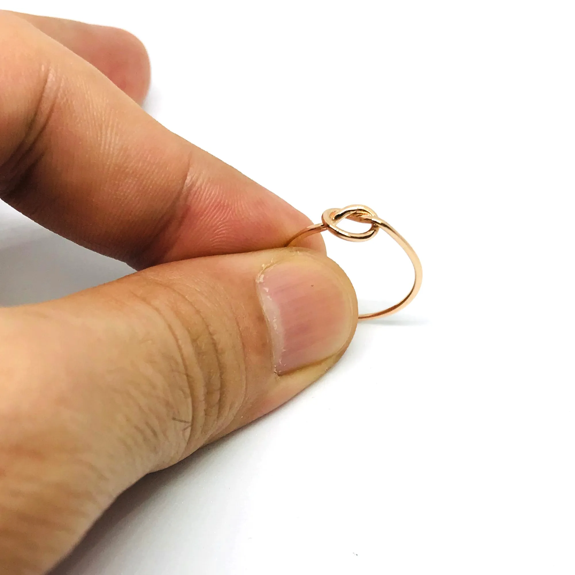 14k Rose Gold Love Knot Ring