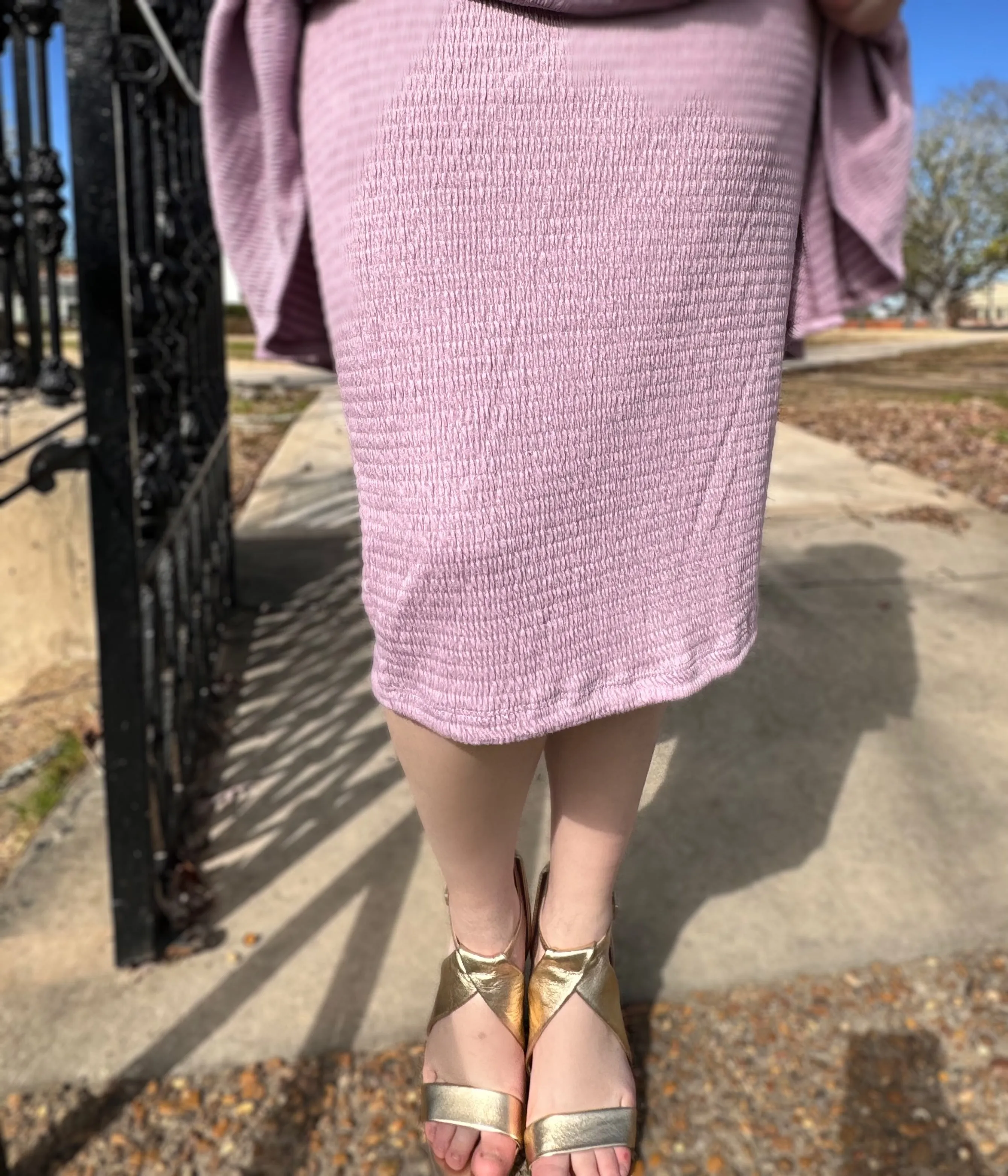 Abby Smocked Skirt
