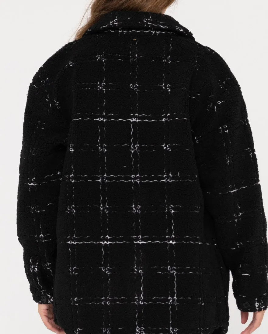Alma Oversized Sherpa Jacket