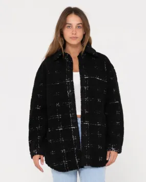 Alma Oversized Sherpa Jacket