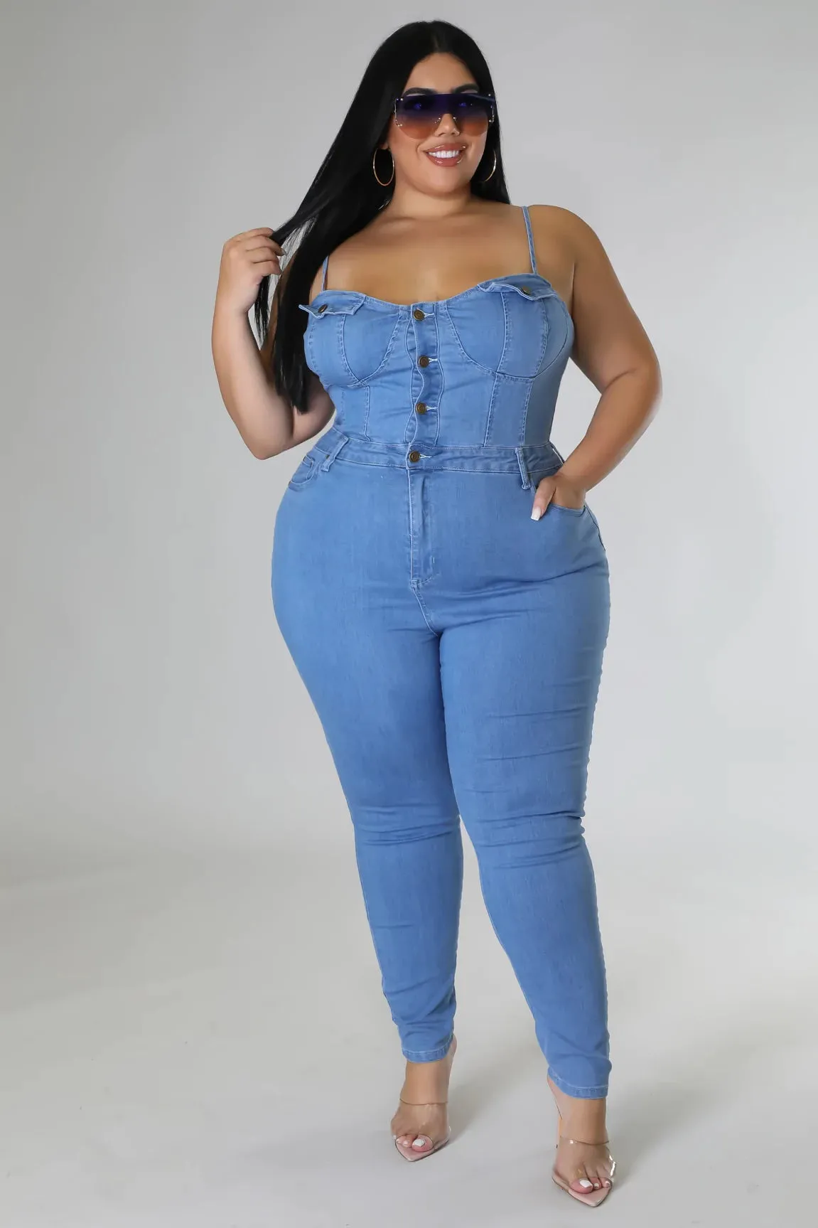 AMY JUMPSUIT | PLUS