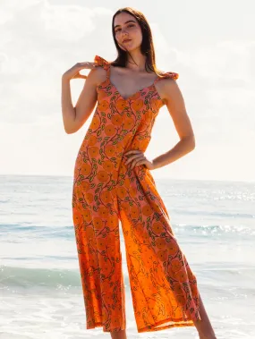 Angel Jumpsuit | Dahlia Peach
