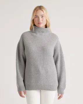 Australian Merino Wool Oversized Turtleneck Sweater