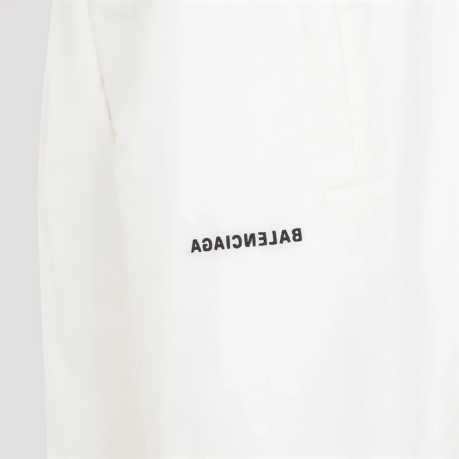 BALENCIAGA Elegant White Tracksuit Pants for Women