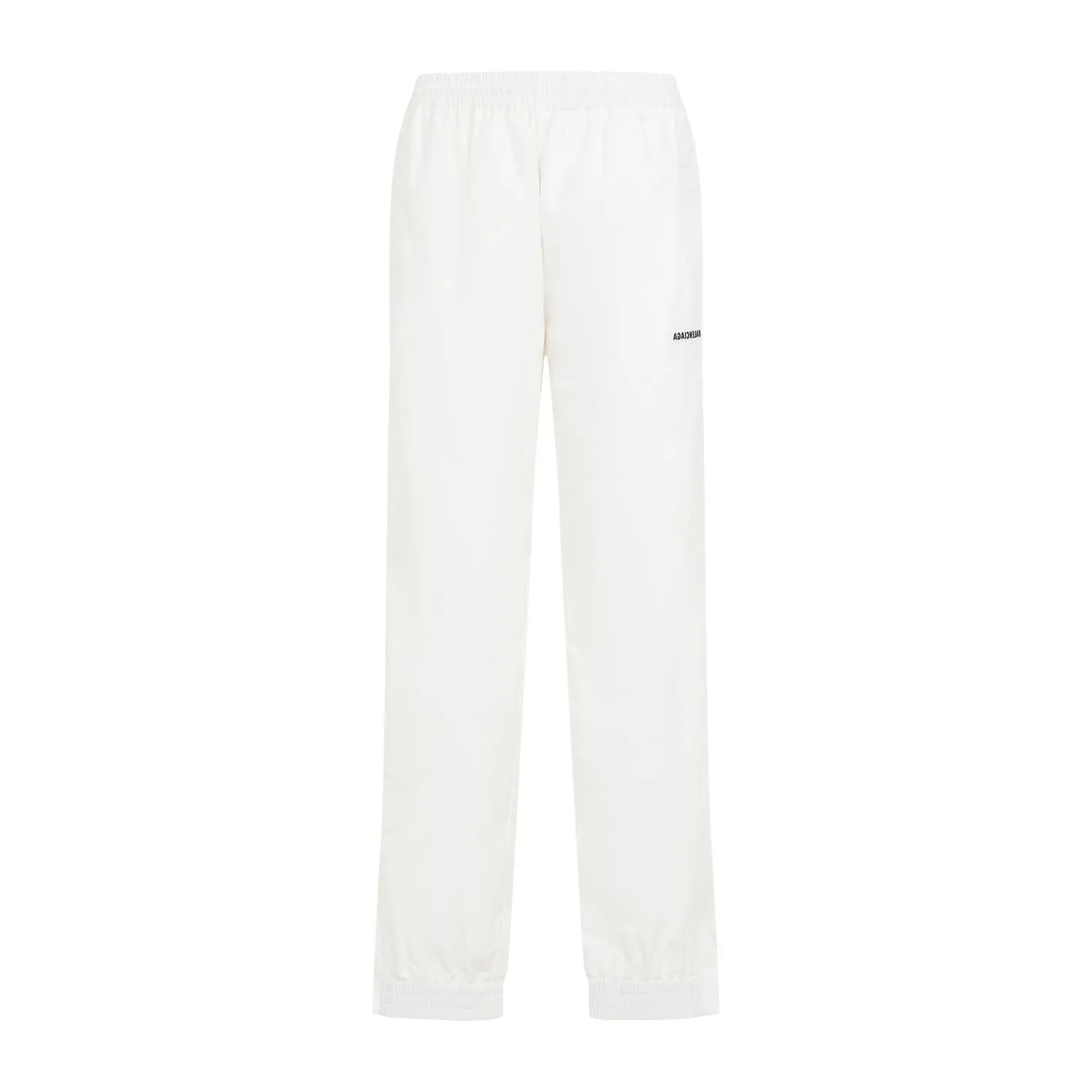 BALENCIAGA Elegant White Tracksuit Pants for Women