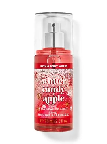 Bath & Body Works WInter Candy Apple Fine Fragrance Mist Travel Size Mini Purse Spray 2.5 Ounce (WInter Candy Apple)