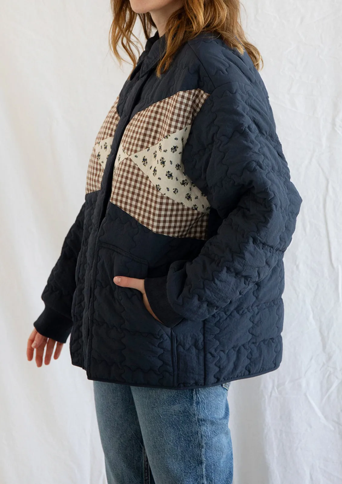 Betty Patchwork Quilted Jacket