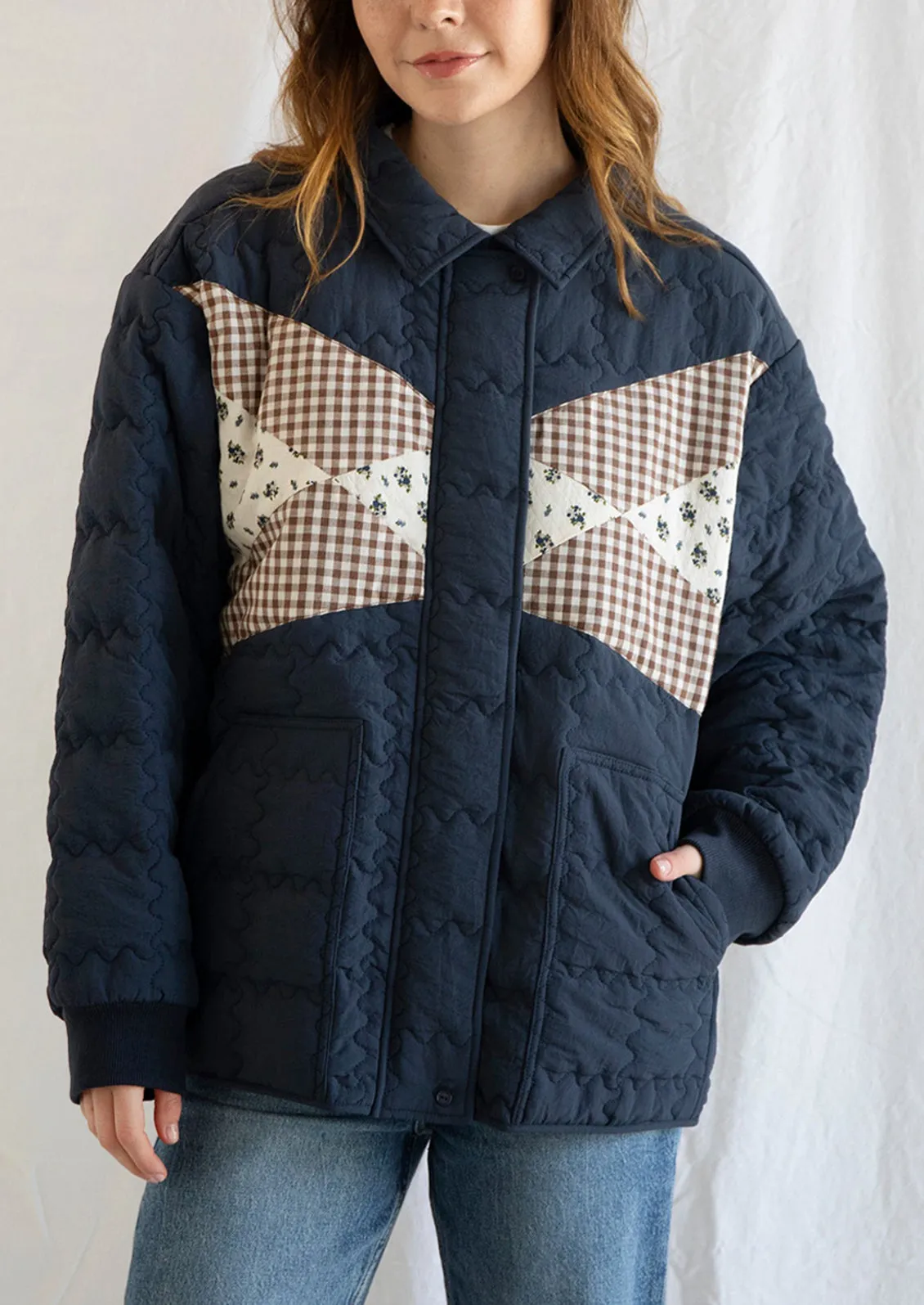 Betty Patchwork Quilted Jacket