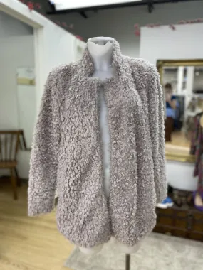 bishop   young faux fur light coat S