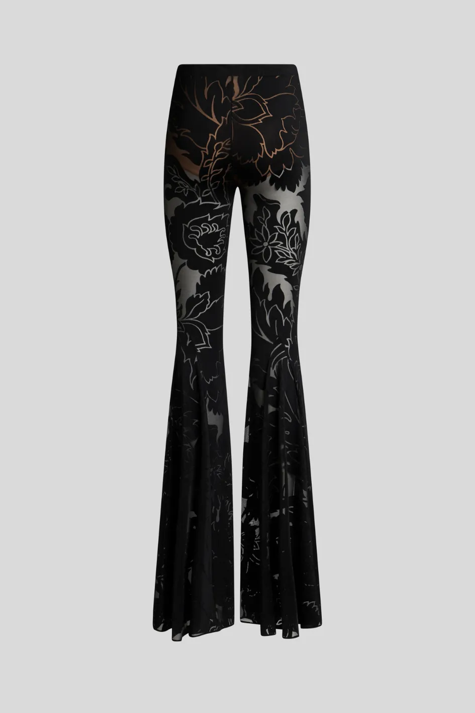 Black Flared Pants