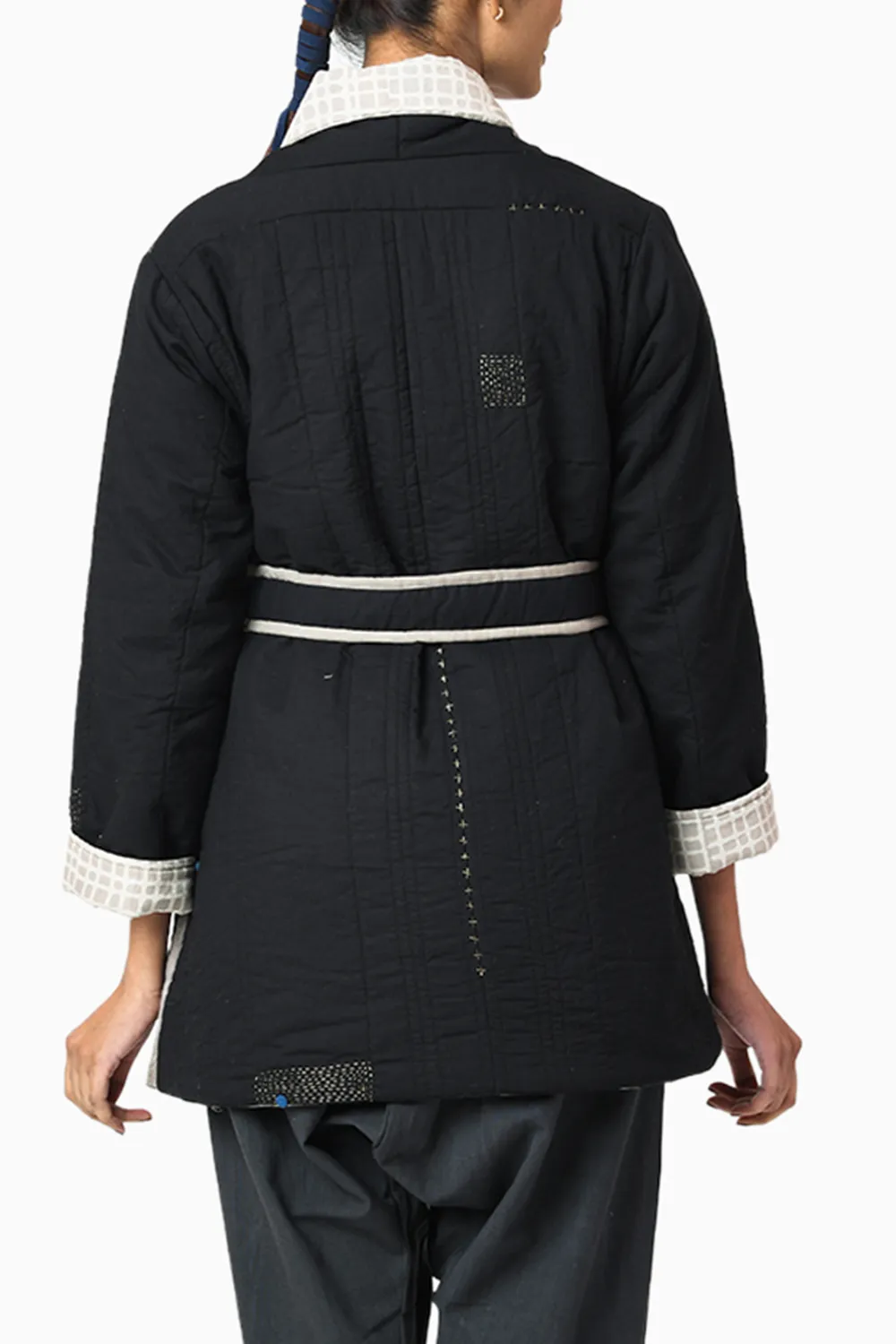 Black Kuro Quilted Jacket