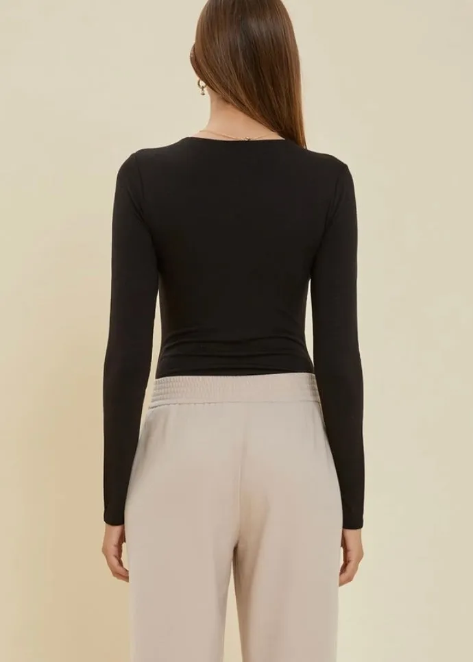 Black Shiloh Bodysuit