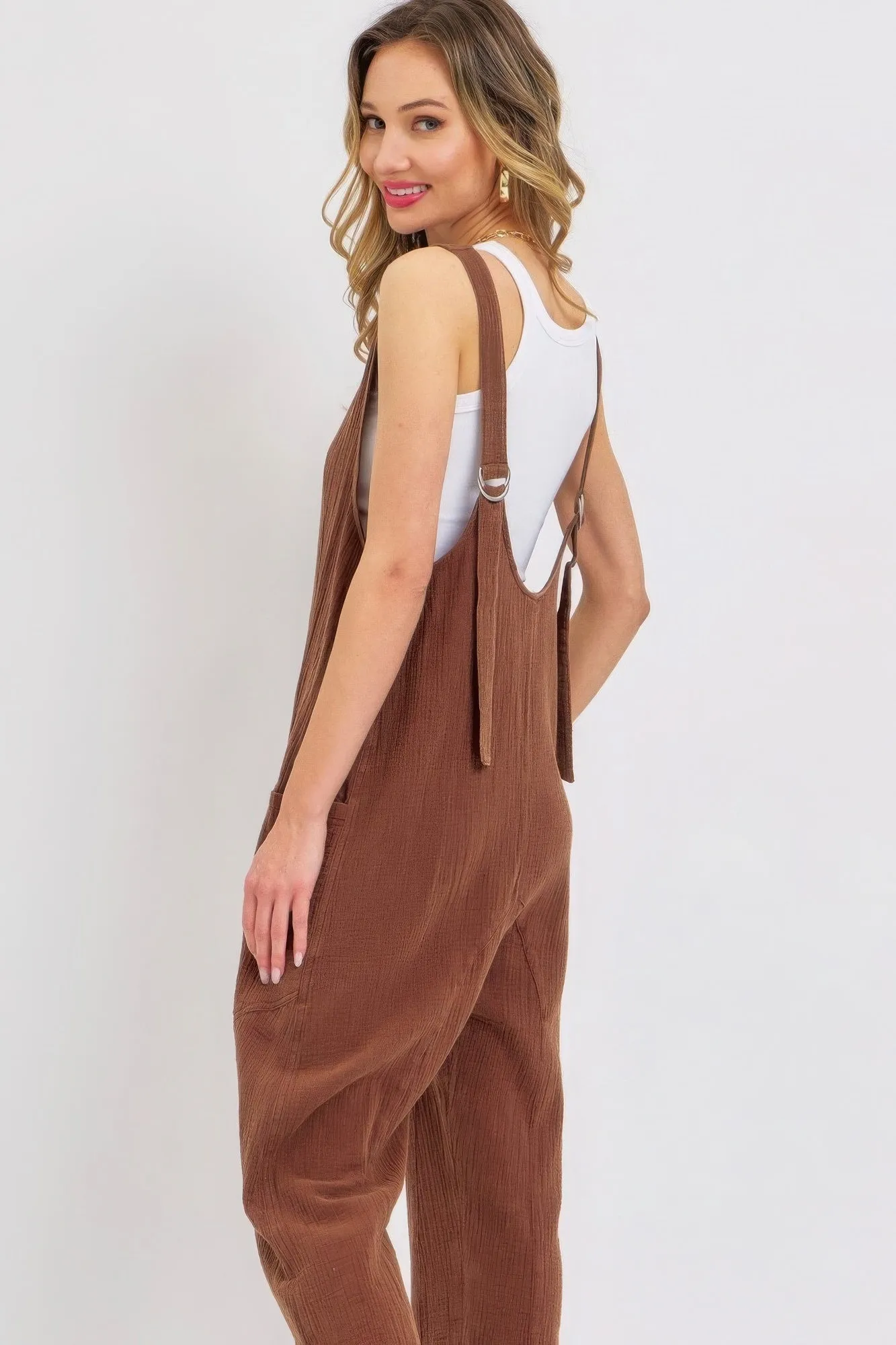 Blue Zone Planet |  Mineral Washed Summer Jumpsuit