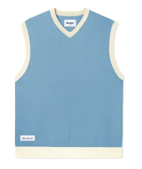 Butter Goods Mohair Knit Vest - Dusk Blue