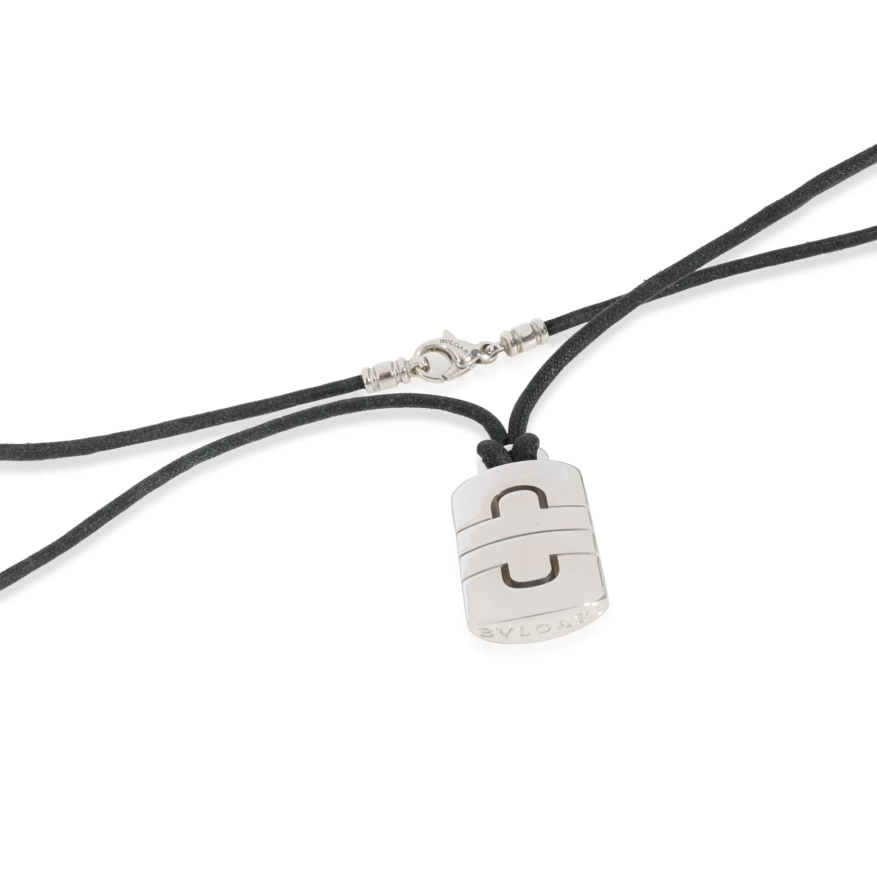 BVLGARI Parentesi Fashion Pendant in 18k White Gold