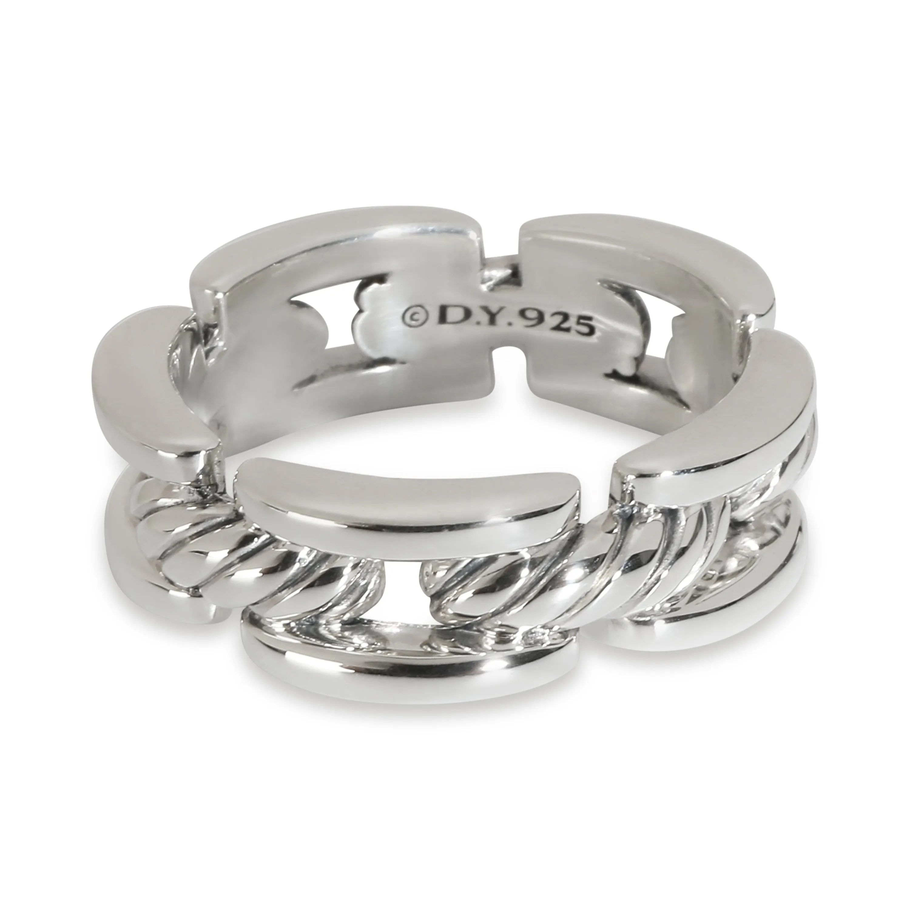 Cable Fashion Ring in  Sterling Silver