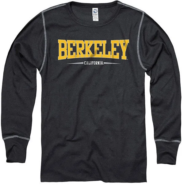 California Golden Bears Berkeley Men's Long Sleeve Thermal - Black