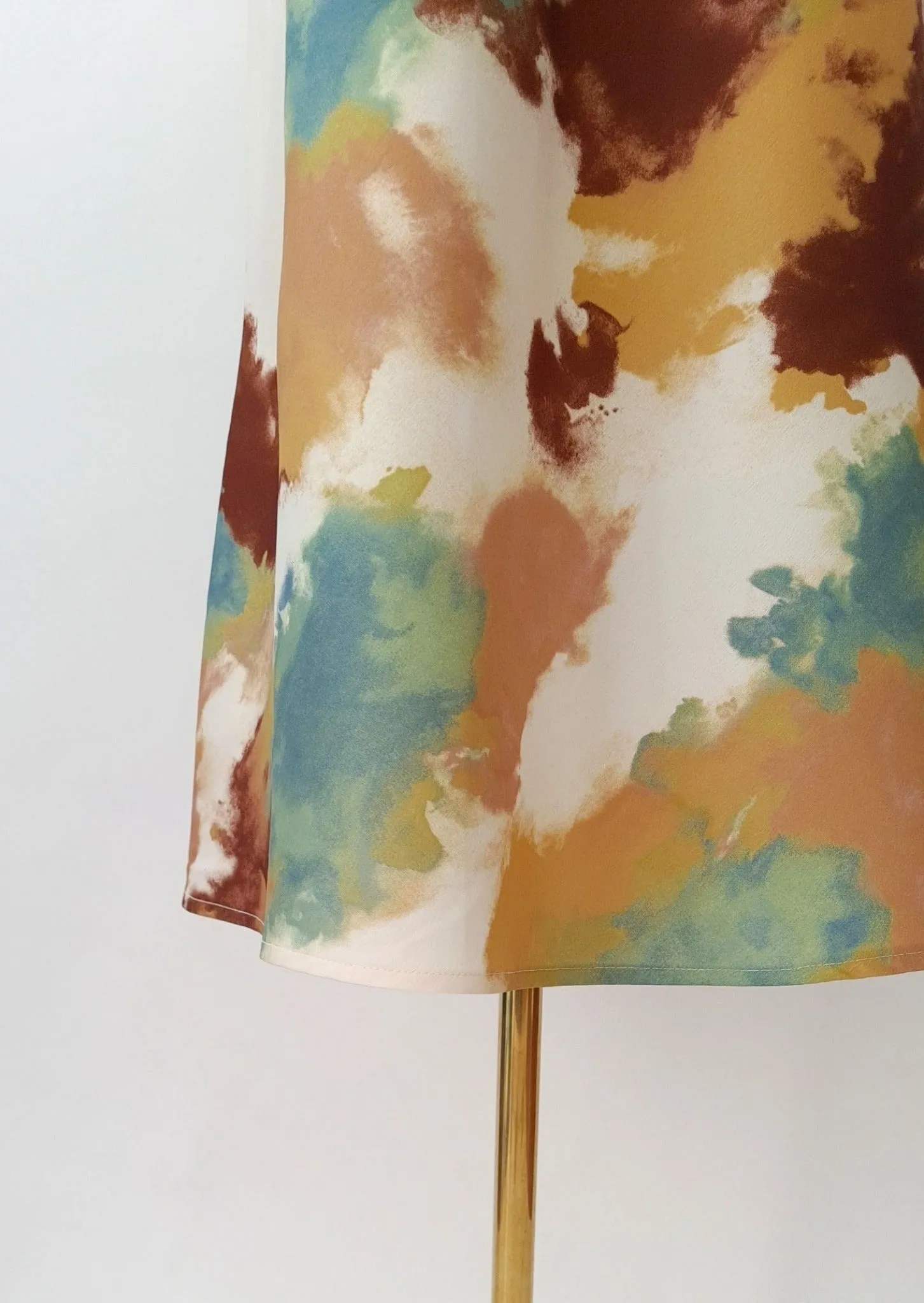 Camo Midi Skirt