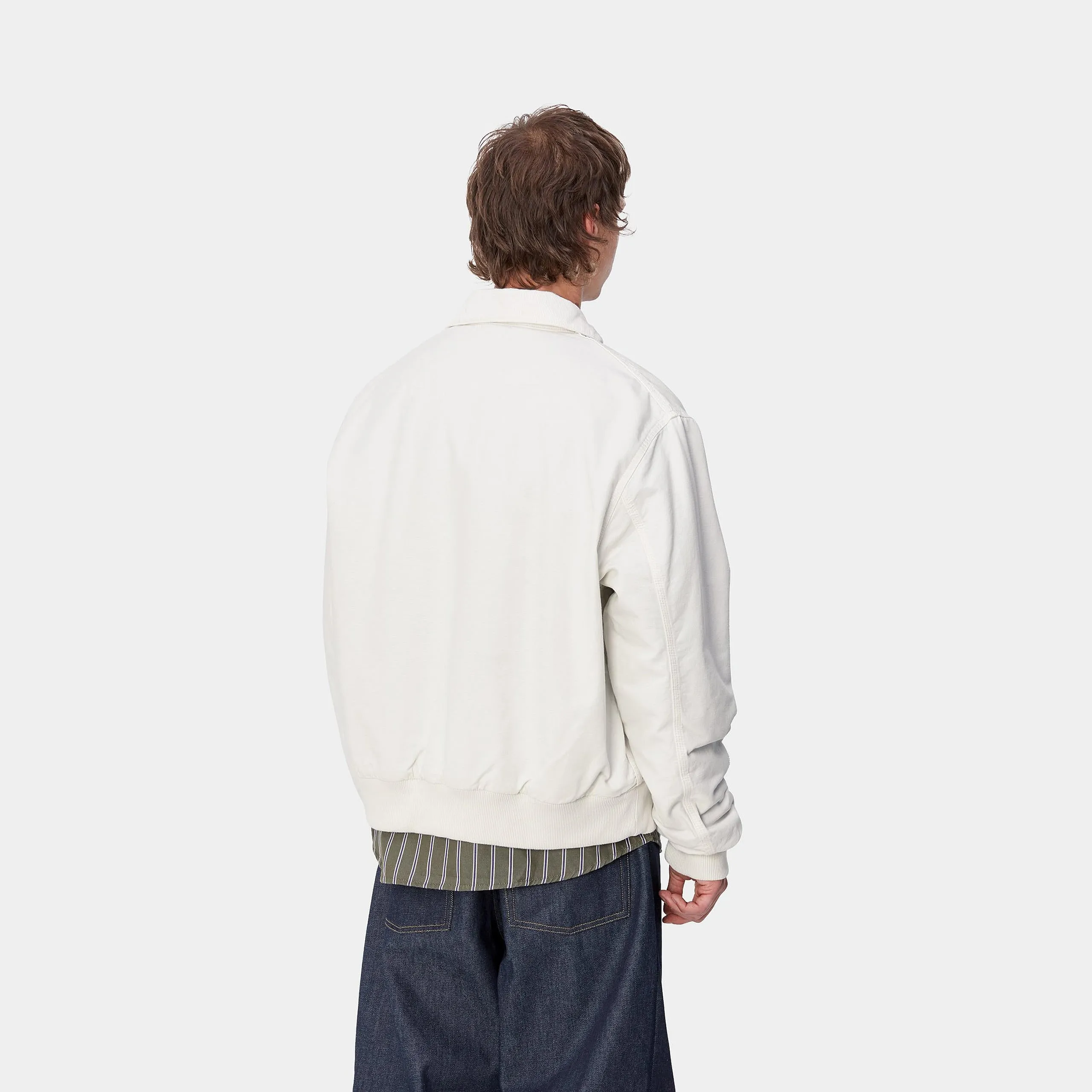 Carhartt WIP Mens Stanton Stone Dyed Jacket - Wax