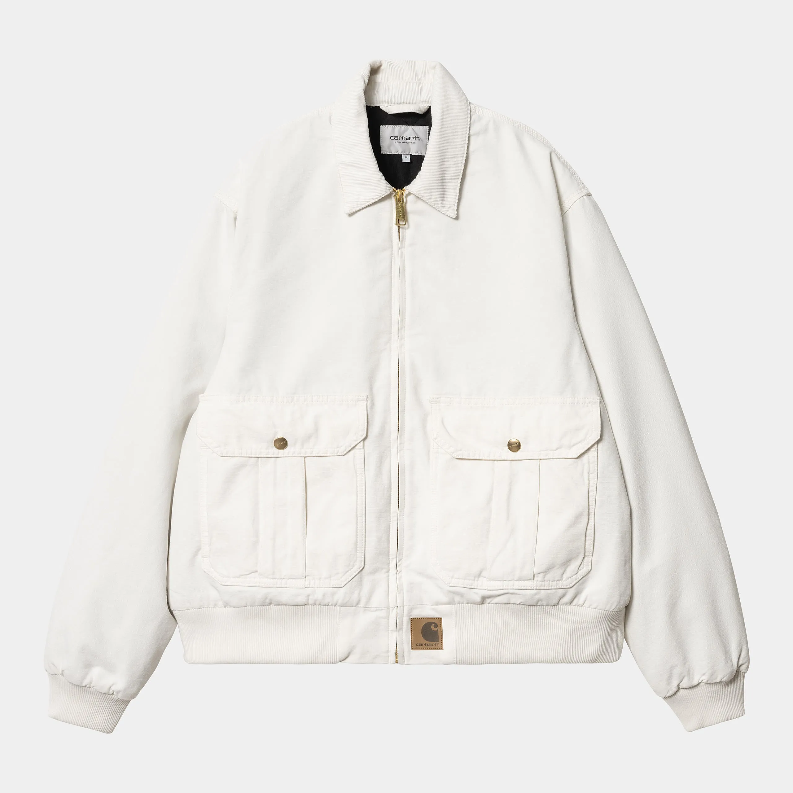 Carhartt WIP Mens Stanton Stone Dyed Jacket - Wax