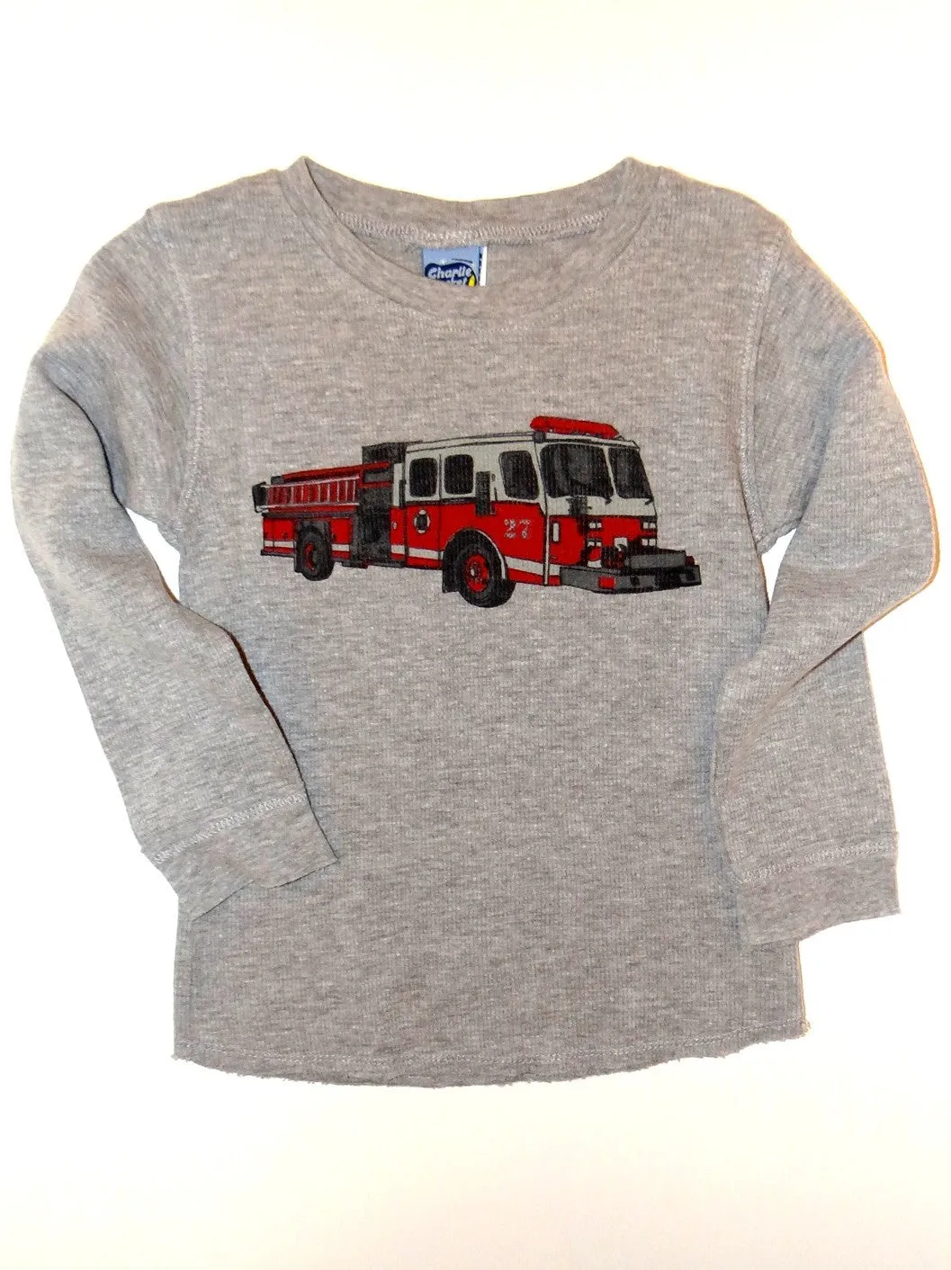 Charlie Rocket Infant Fire Engine Long Sleeve Thermal