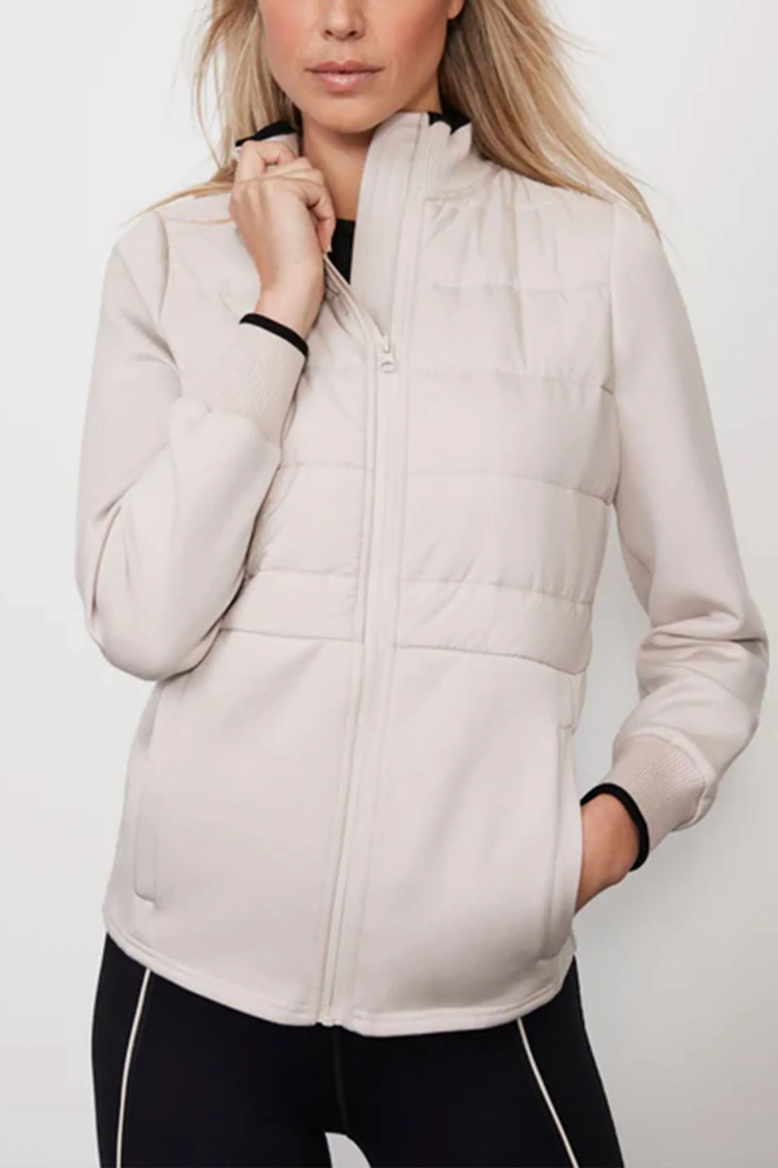 Cream Padded Jacket