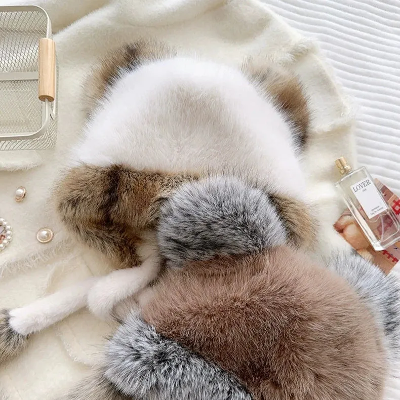 Cute Little Bear Ears Plush Hat