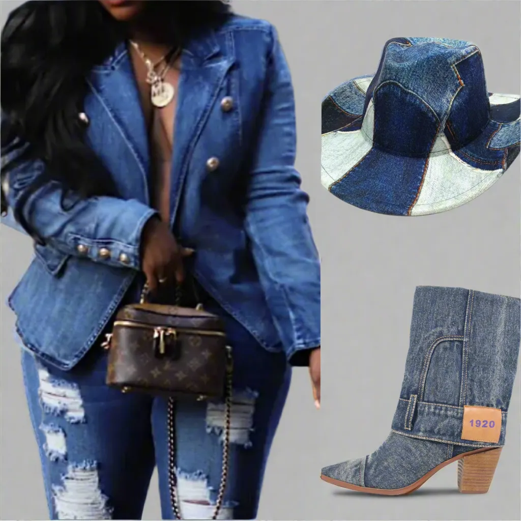 Denim Jean Blazer