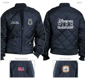 Dickies Diamond Quilted Nylon Jacket - Disney Fire Department