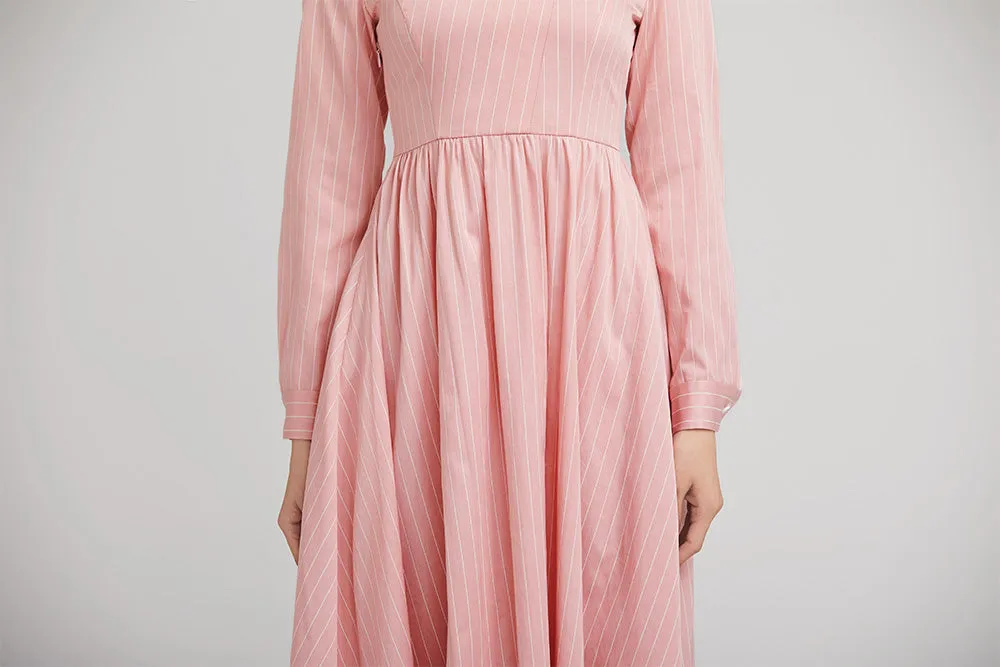 elegant summer dress  for women with long sleeves  2230