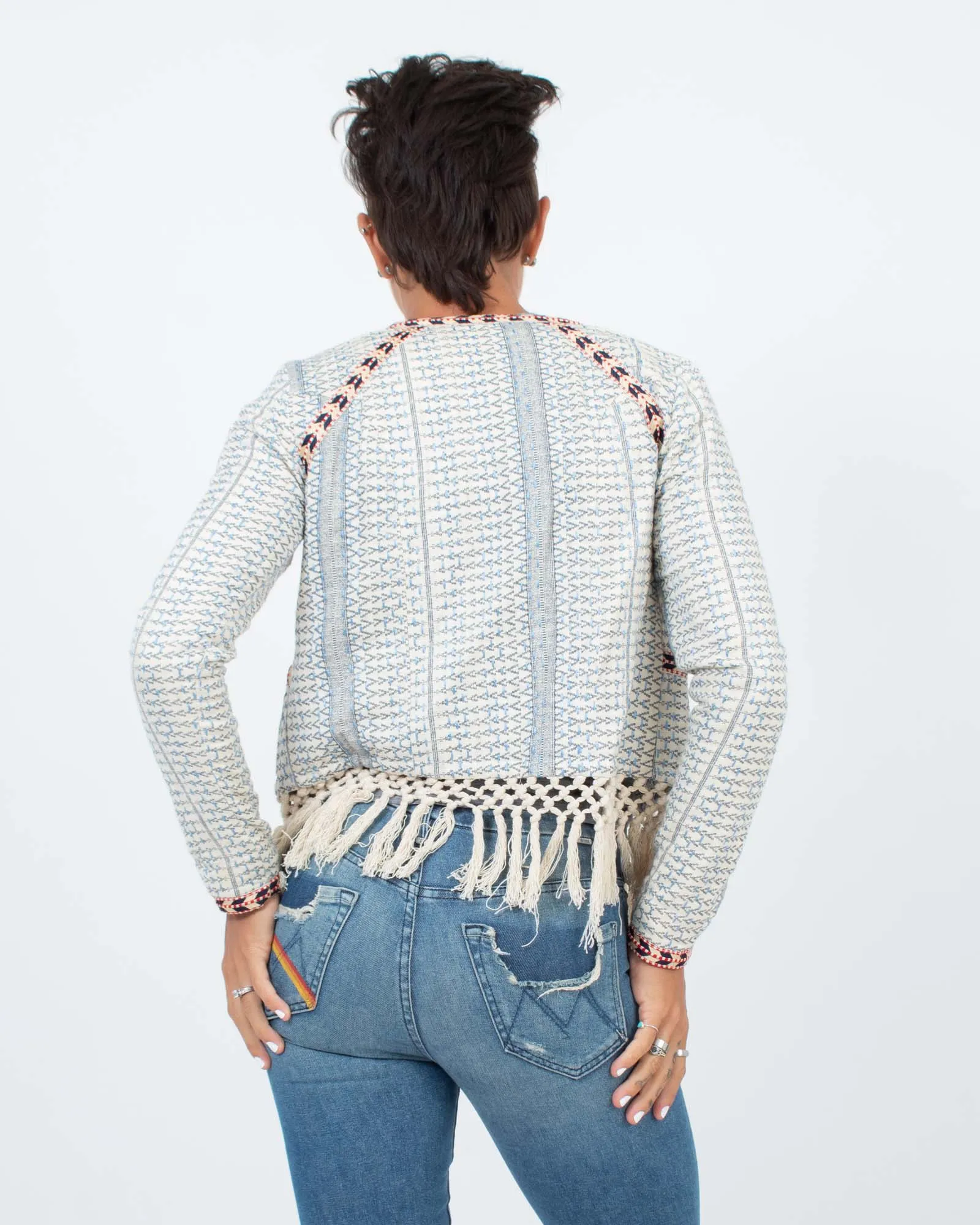 Embroidered Quilted Jacket