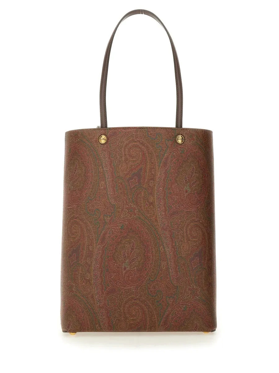 ETRO Paisley Print Shopping Handbag