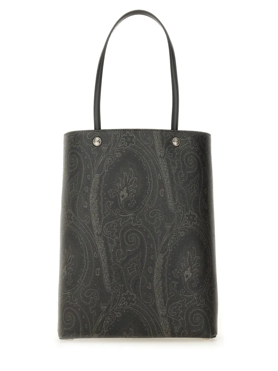 ETRO Paisley Print Shopping Handbag