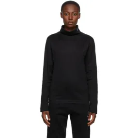 Etudes Black Small Accent Award Turtleneck