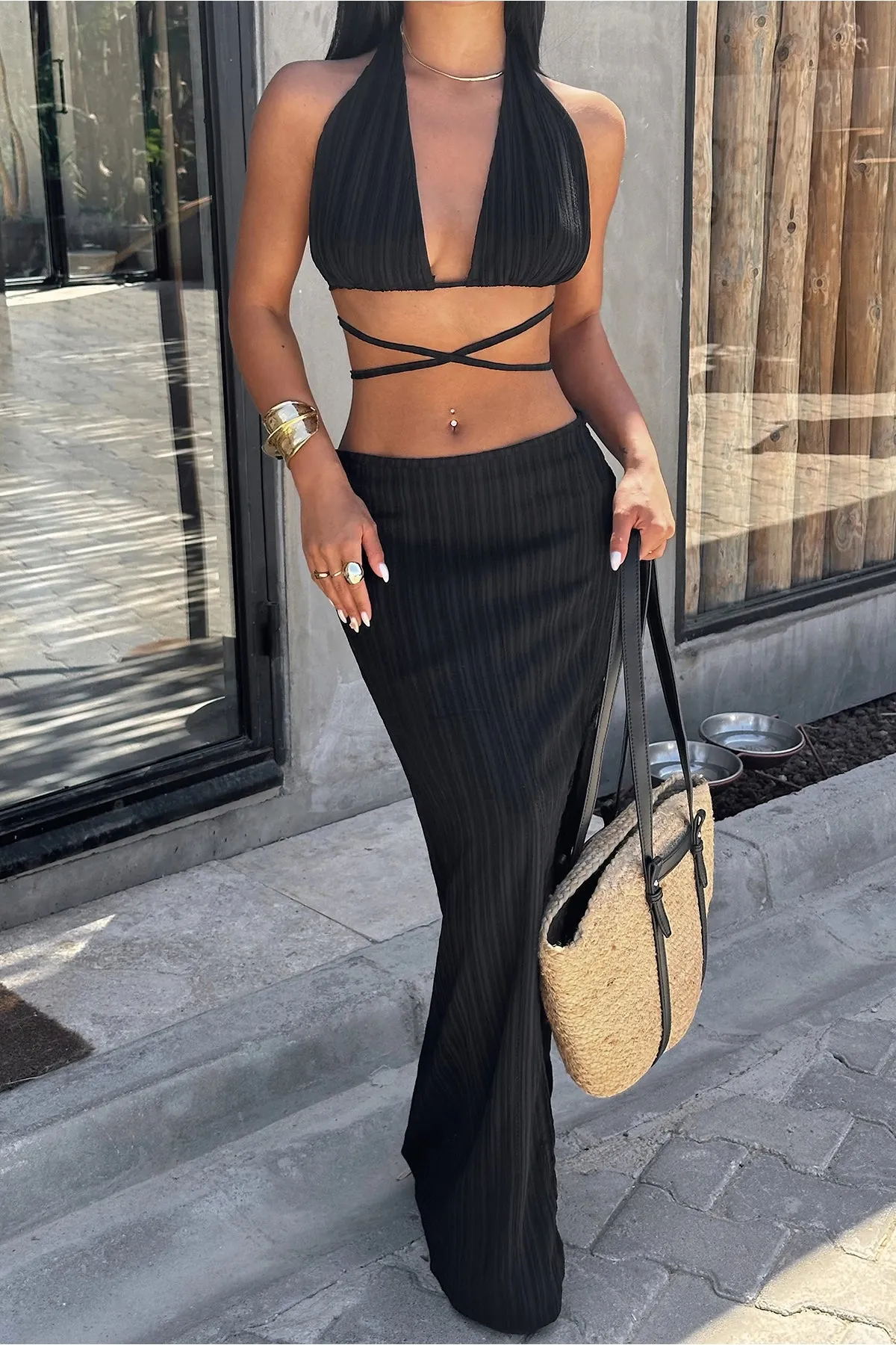 EYY Women Black Skirt Suit - Detmold