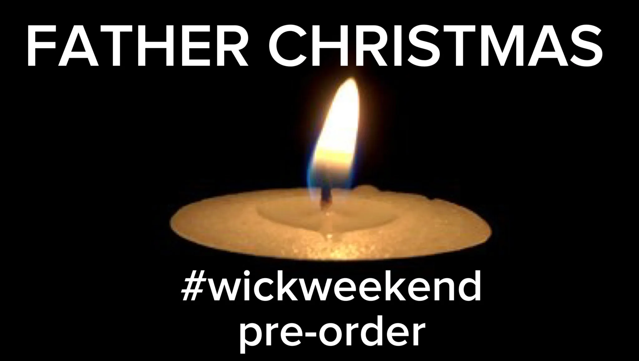 FATHER CHRISTMAS Hand Poured Soy Candle