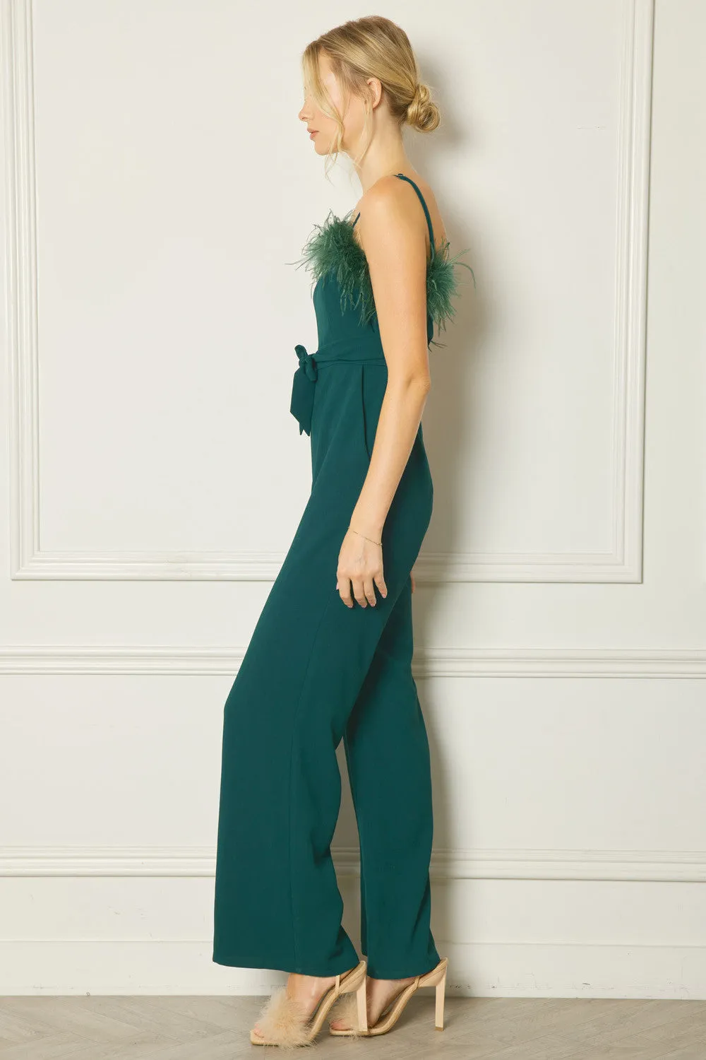 Feelin' Festive Jumpsuit - FINAL SALE