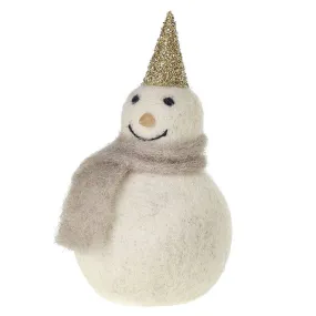 Felt Frosty Figure