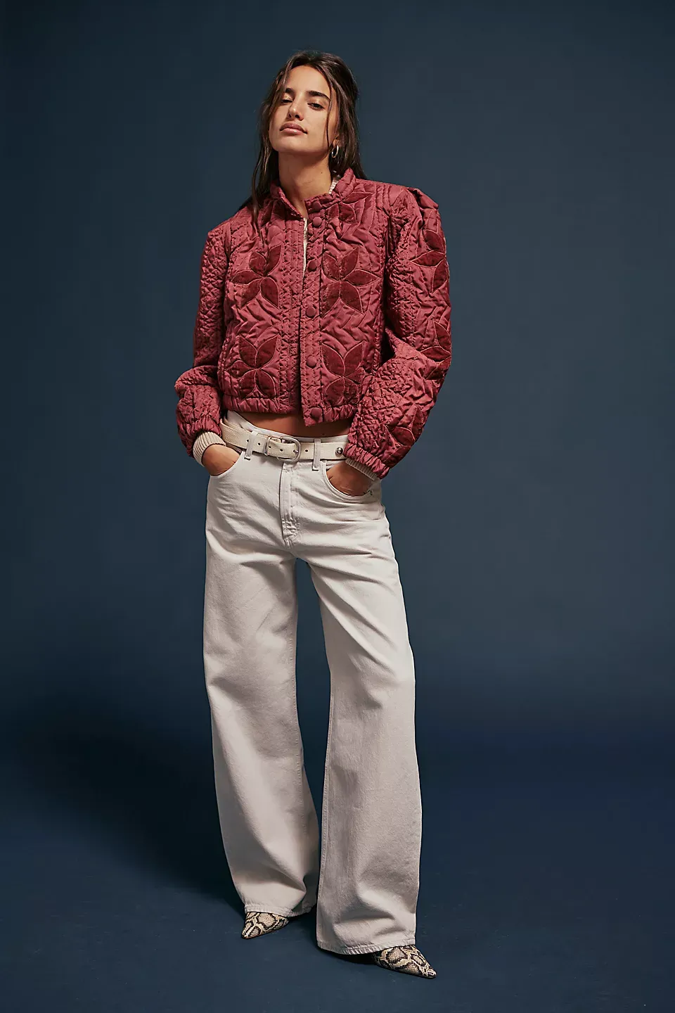 Free People Quinn Quilted Jacket