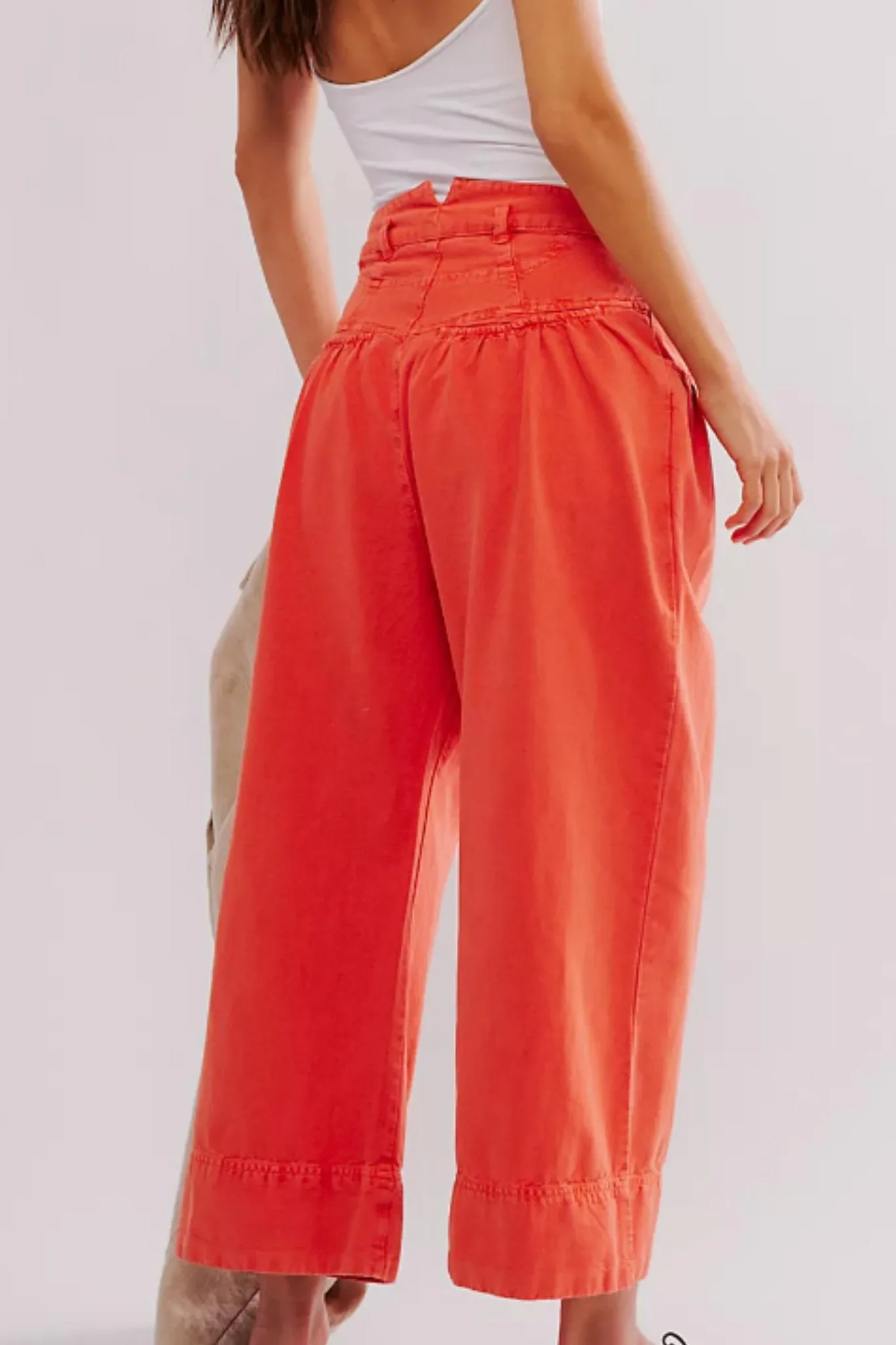 Free People: Sweet Talk Chino in Red Mango