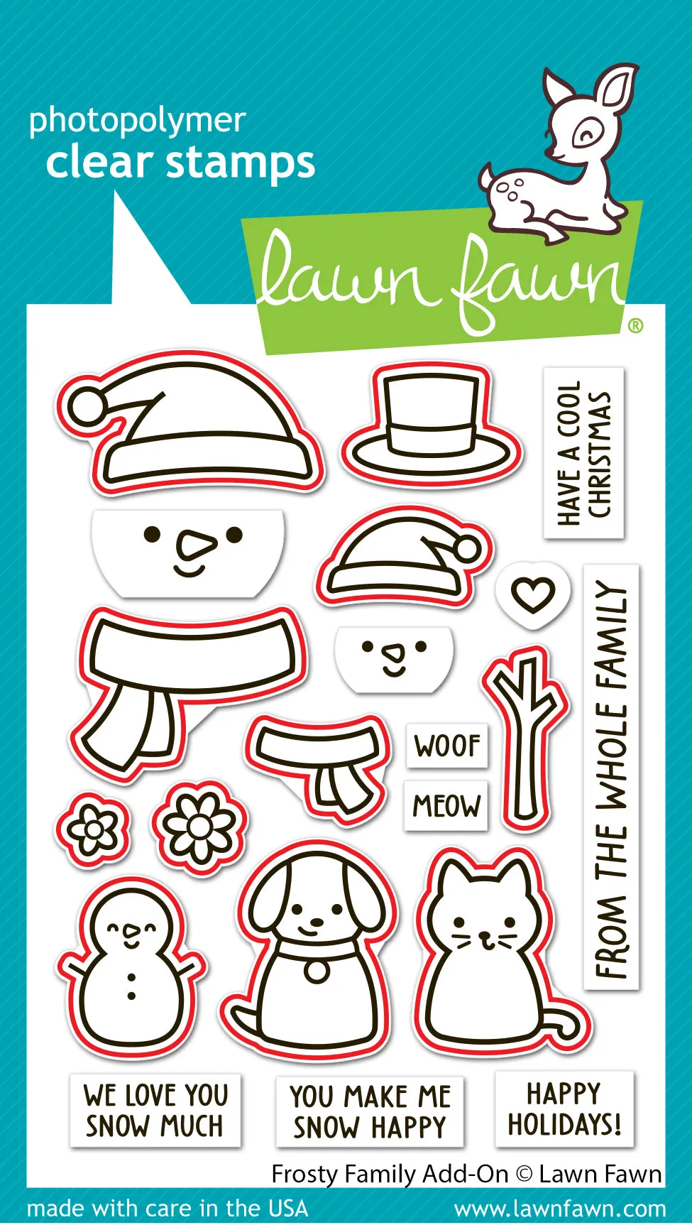 frosty family add-on lawn cuts