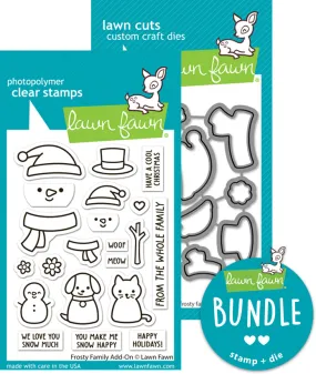 frosty family add-on (stamp die bundle )