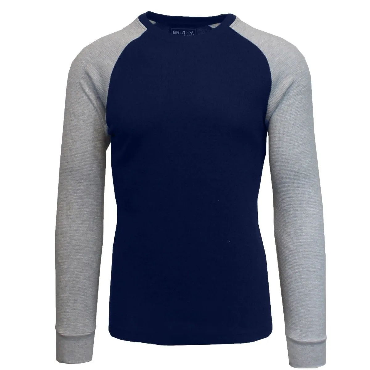 Galaxy by Harvic Men's Raglan Thermal Shirt - Assorted Sizes