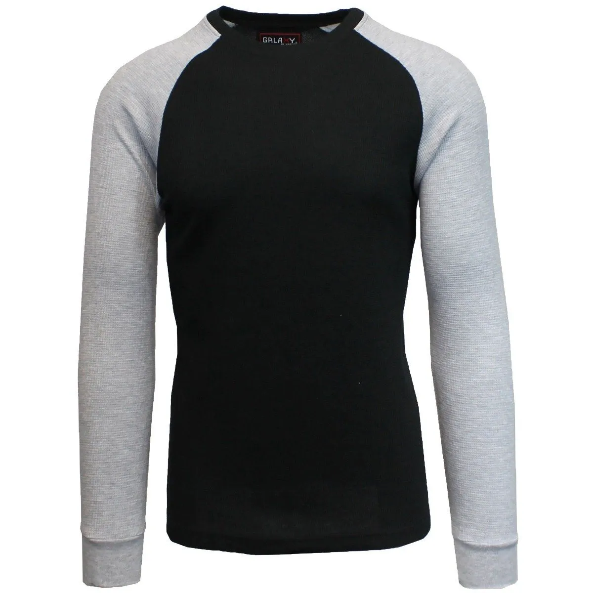 Galaxy by Harvic Men's Raglan Thermal Shirt - Assorted Sizes