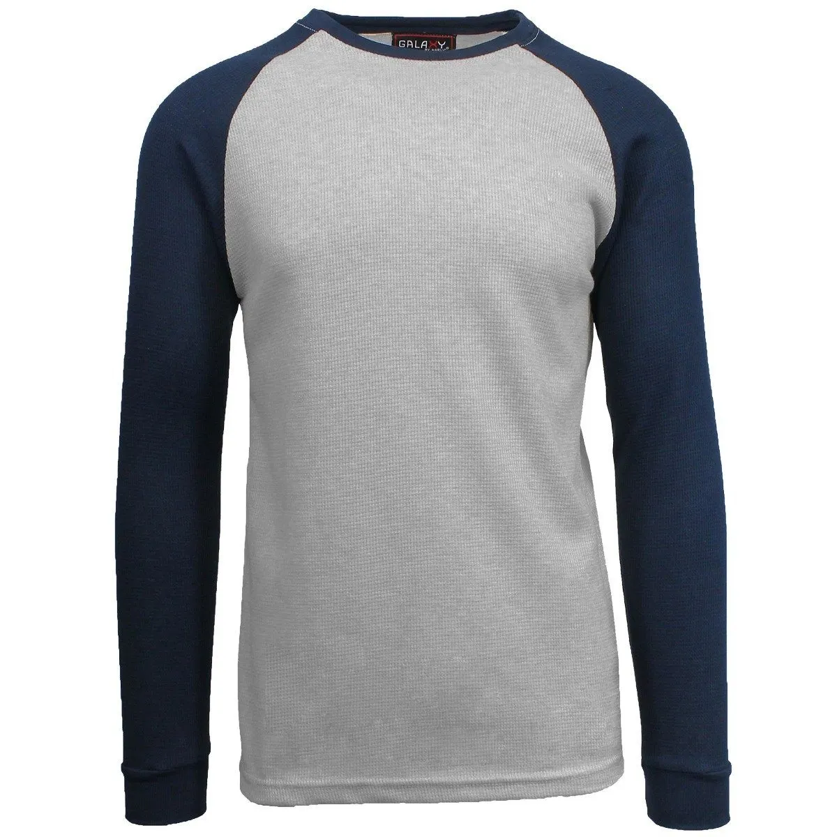 Galaxy by Harvic Men's Raglan Thermal Shirt - Assorted Sizes