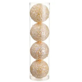 Glittered Ball Ornament