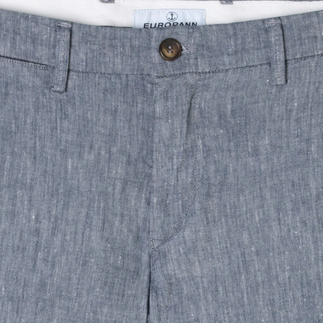 Gordon Linen Chino Pant: Navy